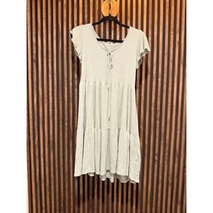 Anthro See you Monday Sage Whimsical Fairy Like‎ dress